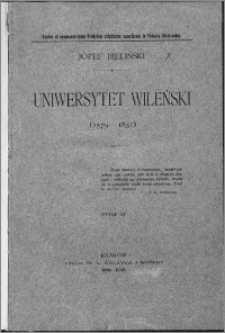 Uniwersytet Wileński (1579-1831) T. 2