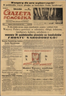 Gazeta Pomorska, 1952.10.25, R.5, Nr 256