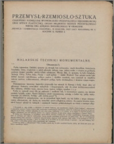 Przemysł, Rzemiosło, Sztuka 1922, R. 2, nr 4
