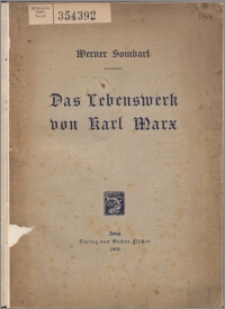 Das Lebenswerk von Karl Marx