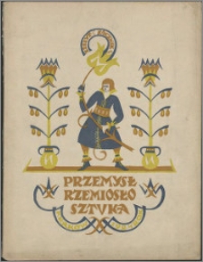 Przemysł, Rzemiosło, Sztuka 1924, R. 4, nr 4