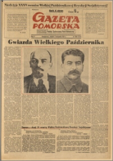 Gazeta Pomorska, 1952.11.07, R.5, Nr 268