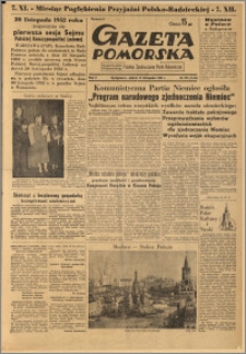 Gazeta Pomorska, 1952.11.14, R.5, Nr 274