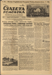 Gazeta Pomorska, 1952.11.18, R.5, Nr 277