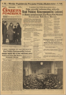 Gazeta Pomorska, 1952.11.22-23, R.5, Nr 281