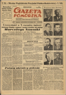 Gazeta Pomorska, 1952.11.29-30, R.5, Nr 287