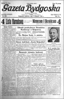 Gazeta Bydgoska 1930.11.09 R.9 nr 260