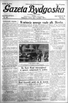 Gazeta Bydgoska 1930.12.06 R.9 nr 283