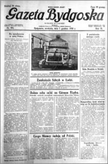 Gazeta Bydgoska 1930.12.07 R.9 nr 284