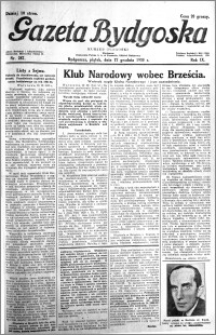 Gazeta Bydgoska 1930.12.12 R.9 nr 287