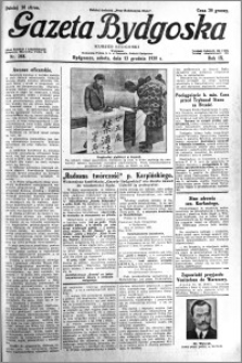 Gazeta Bydgoska 1930.12.13 R.9 nr 288