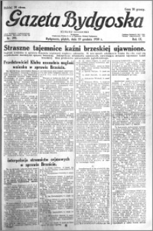 Gazeta Bydgoska 1930.12.19 R.9 nr 293