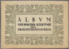 Album historischer Altertümer des Protestantismus in Wilna