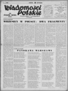Wiadomości Polskie, Polityczne i Literackie 1942, R. 3 nr 6