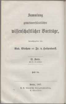 Bedeutung und Werth der Schutzpockenimpfung : Vortrag im Königsberger kaufmännischen Verein gehalten im Januar 1867