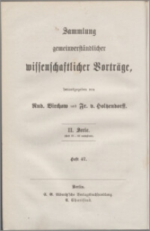 Das rothe Kreuz im weissen Felde : in der Reiche der Vorträge des badischen Frauenvereins gehalten in Karlsruhe am 18. Januar 1868