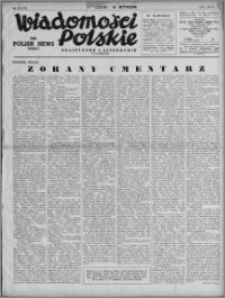 Wiadomości Polskie, Polityczne i Literackie 1942, R. 3 nr 19
