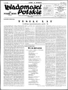 Wiadomości Polskie, Polityczne i Literackie 1942, R. 3 nr 21