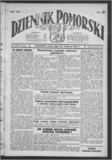 Dziennik Pomorski 1927.06.22, R. 7, nr 140