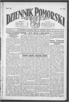 Dziennik Pomorski 1927.09.29, R. 7, nr 223