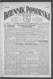 Dziennik Pomorski 1927.10.14, R. 7, nr 236