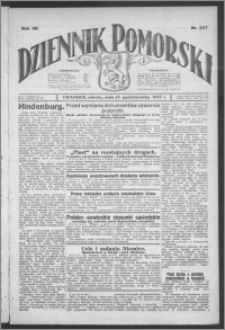 Dziennik Pomorski 1927.10.15, R. 7, nr 237