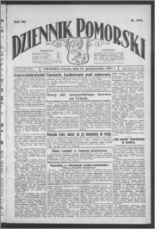 Dziennik Pomorski 1927.10.25, R. 7, nr 245