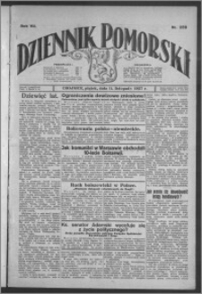 Dziennik Pomorski 1927.11.11, R. 7, nr 259