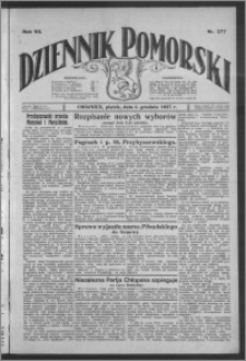 Dziennik Pomorski 1927.12.02, R. 7, nr 277
