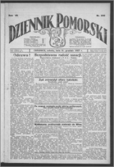 Dziennik Pomorski 1927.12.31, R. 7, nr 300