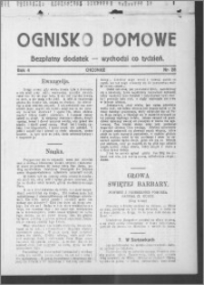 Ognisko Domowe : gazeta dla kobiet : bezpłatny dodatek : wychodzi co tydzień, R. 4, nr 28