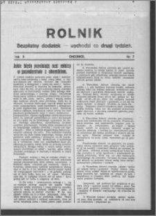 Rolnik : bezpłatny dodatek : wychodzi co drugi tydzień, R. 5, nr 7