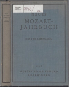 Neues Mozart-Jahrbuch, Jg 1