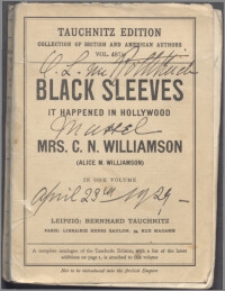 Black sleeves : it happened in Hollywood