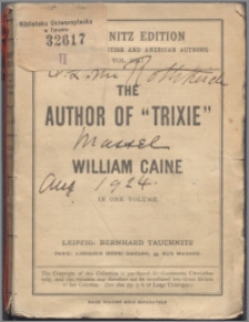 The author of "Trixie"