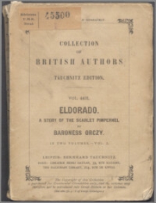 Eldorado : a story of the Scarlet Pimpernel : in two volumes. Vol. 2