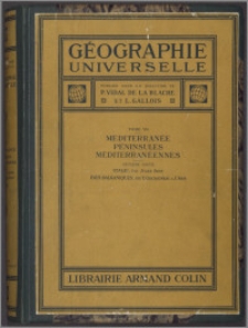 Méditerranée : péninsules méditerranéennes. P. 2, Italie, Pays Balkaniques