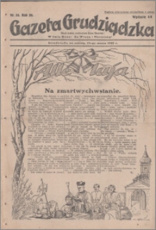 Gazeta Grudziądzka 1932.03.26. R. 39 nr 34
