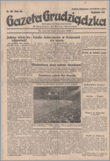 Gazeta Grudziądzka 1932.08.09. R. 39 nr 89