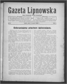 Gazeta Lipnowska : organ Powiatowego Związku Komunalnego 1929.03.11, R. 1, nr 2