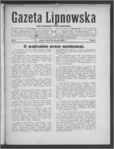 Gazeta Lipnowska : organ Powiatowego Związku Komunalnego 1929.03.23, R. 1, nr 4