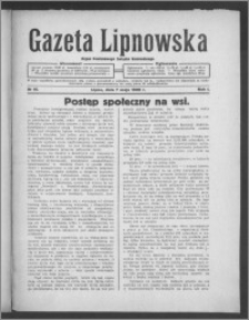 Gazeta Lipnowska : organ Powiatowego Związku Komunalnego 1929.05.07, R. 1, nr 10