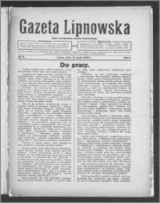 Gazeta Lipnowska : organ Powiatowego Związku Komunalnego 1929.05.13, R. 1, nr 11