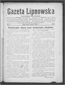 Gazeta Lipnowska : organ Powiatowego Związku Komunalnego 1929.06.02, R. 1, nr 14