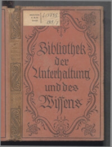 Bibliothek der Unterhaltung und des Wissens 1919, Bd. 7