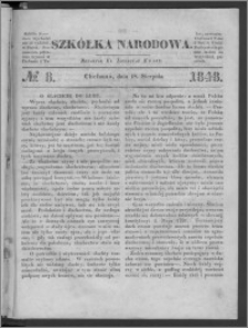 Szkółka Narodowa 1848.08.18, No. 8