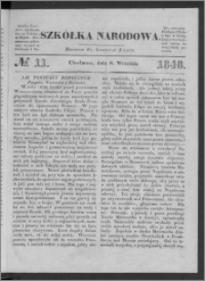 Szkółka Narodowa 1848.09.08, No. 11