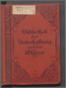 Bibliothek der Unterhaltung und des Wissens 1925, Bd. 2