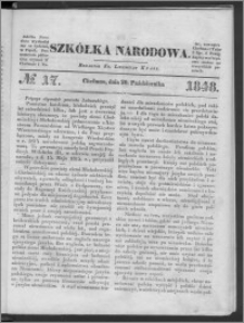 Szkółka Narodowa 1848.10.20, No. 17