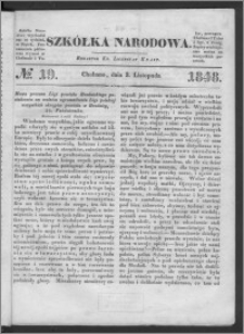 Szkółka Narodowa 1848.11.03, No. 19